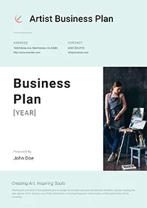 How to Wrtie an Artist business plan + Free Template