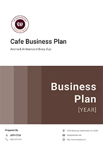 Cafe Business Plan