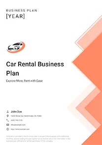 Car Rental Business Plan