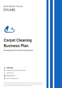 Carpet Cleaning Business Plan