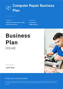 Computer Repair Business Plan