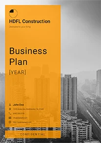 Construction Company Business Plan