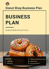 Donut Shop Business Plan