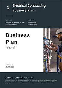 Electrical Contracting Business Plan