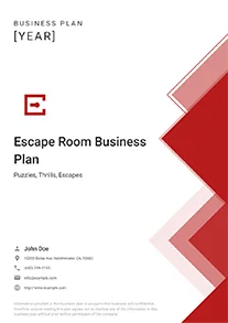 Escape Room Business Plan