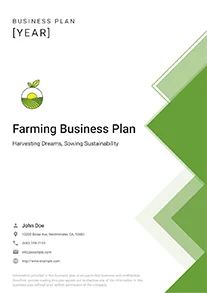 Farming Business Plan