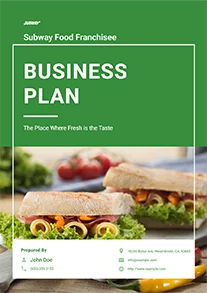 Food Franchise Business Plan