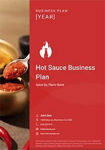 Hot Sauce Business Plan