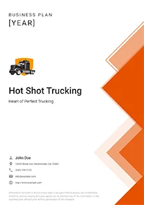 Hot Shot Trucking Business Plan