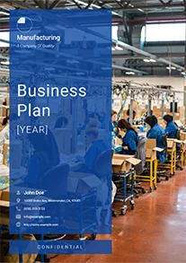 Manufacturing Business Plan