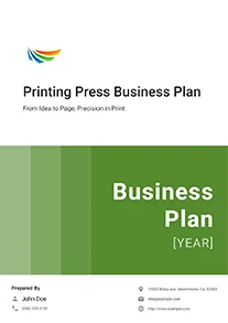 Printing Press Business Plan