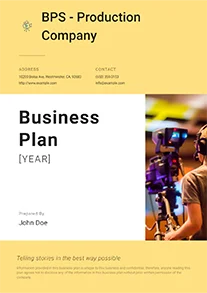 Production Company Business Plan