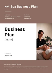 Spa Business Plan