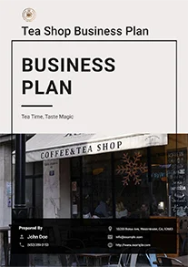 Tea Shop Business Plan